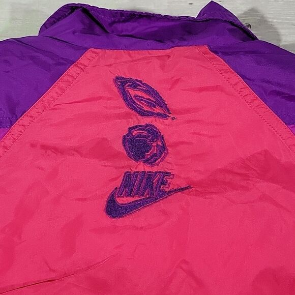 Vintage Nike Purple& Pink Windbreaker Track Suit Set sz Large - Picture 6 of 11